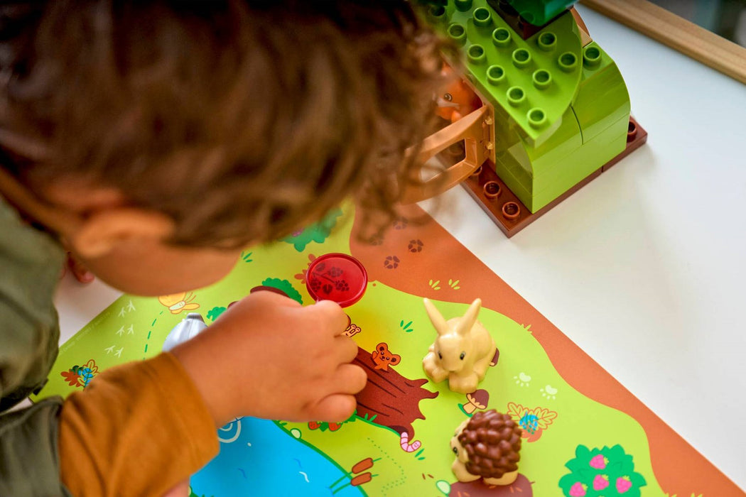 LEGO Duplo 10480 - Las odkrywców z dzikimi zwierzętami