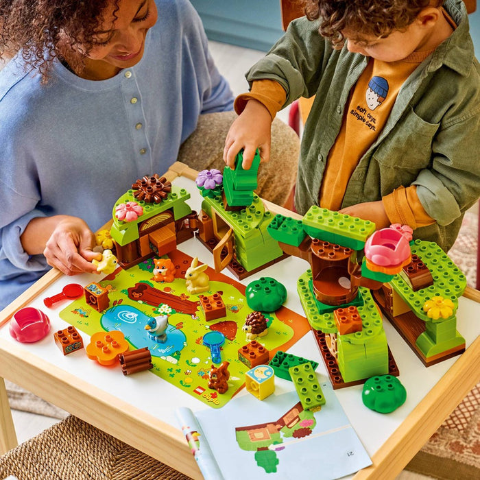 LEGO Duplo 10480 - Las odkrywców z dzikimi zwierzętami