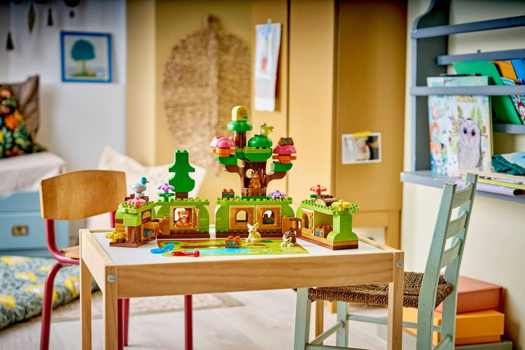 LEGO Duplo 10480 - Las odkrywców z dzikimi zwierzętami