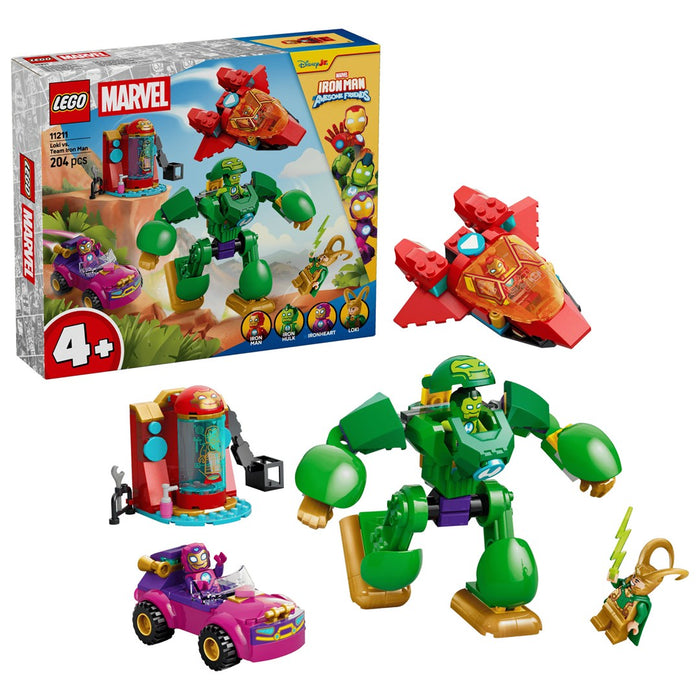 LEGO Marvel Super Heroes 11211 - Локи срещу дружина Iron Mana