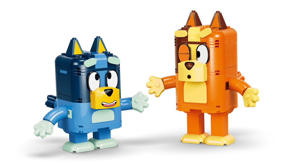LEGO BLUEY 11217 Семейство Блуи, сглобено от тухлички