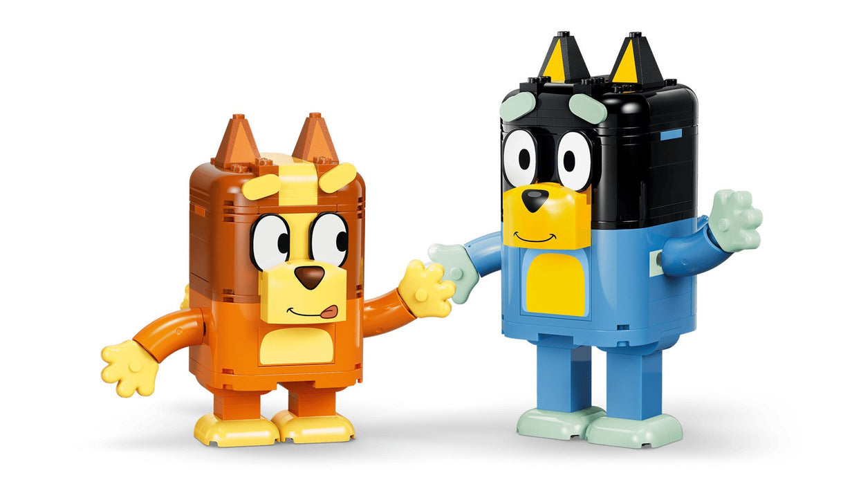 LEGO BLUEY 11217 Семейство Блуи, сглобено от тухлички