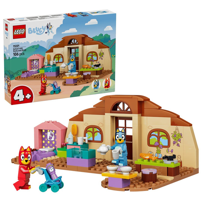 LEGO BLUEY 11221 Училище с Ръсти и Блуи