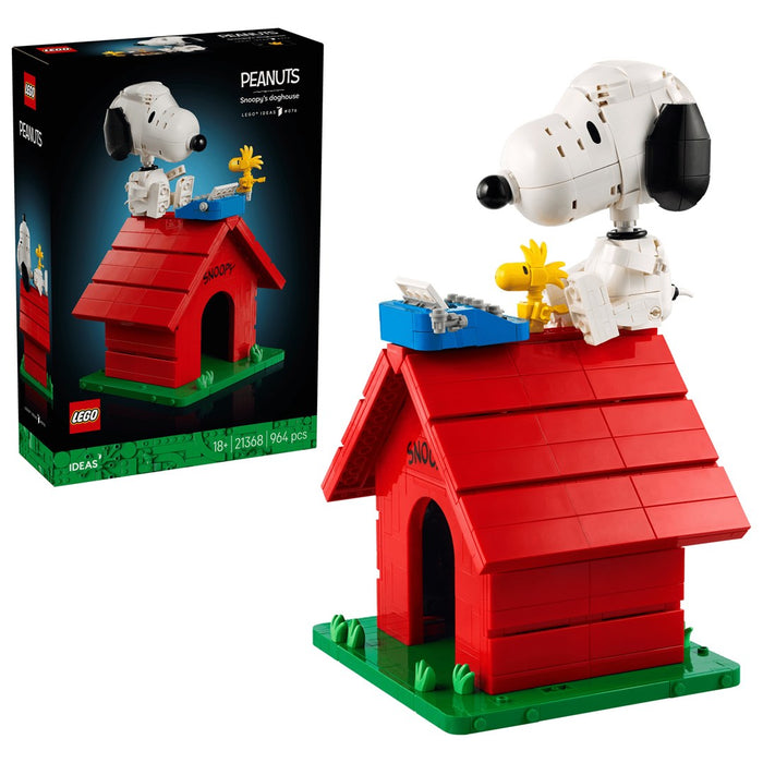 LEGO IDEAS 21368 Фъстъци: Кучешката къщичка на Снупи