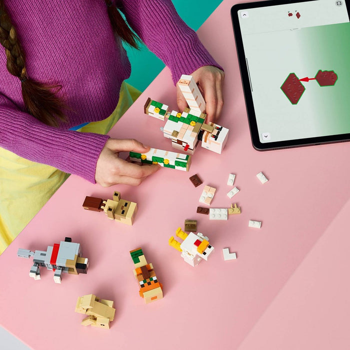 LEGO MINECRAFT 21592 Атака на пилешки жокей в пустинята