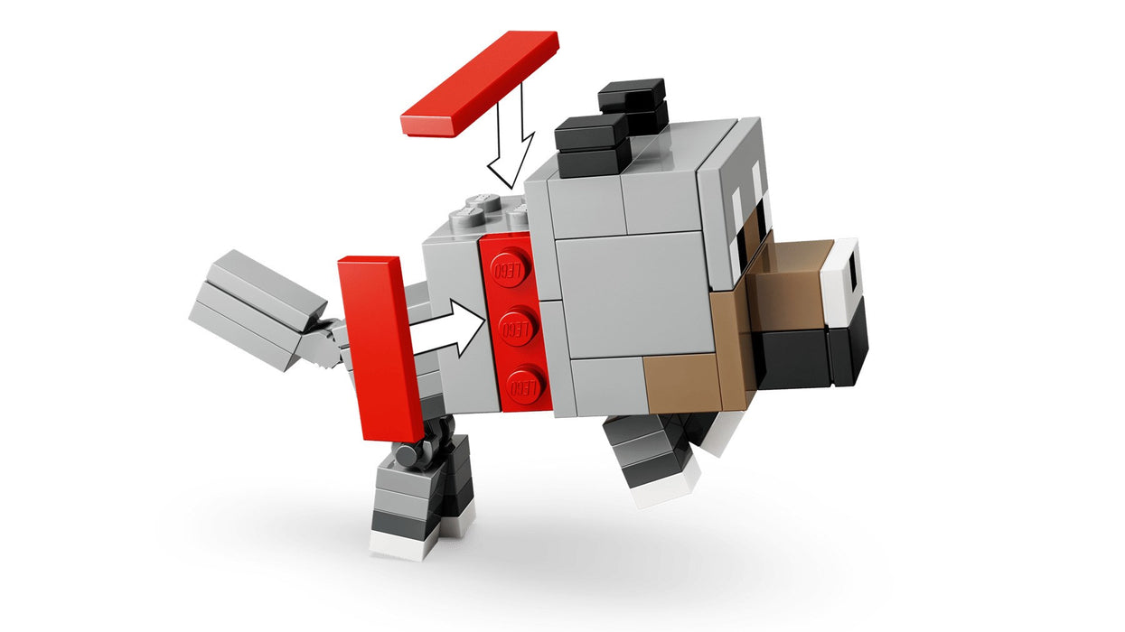 LEGO MINECRAFT 21592 Атака на пилешки жокей в пустинята