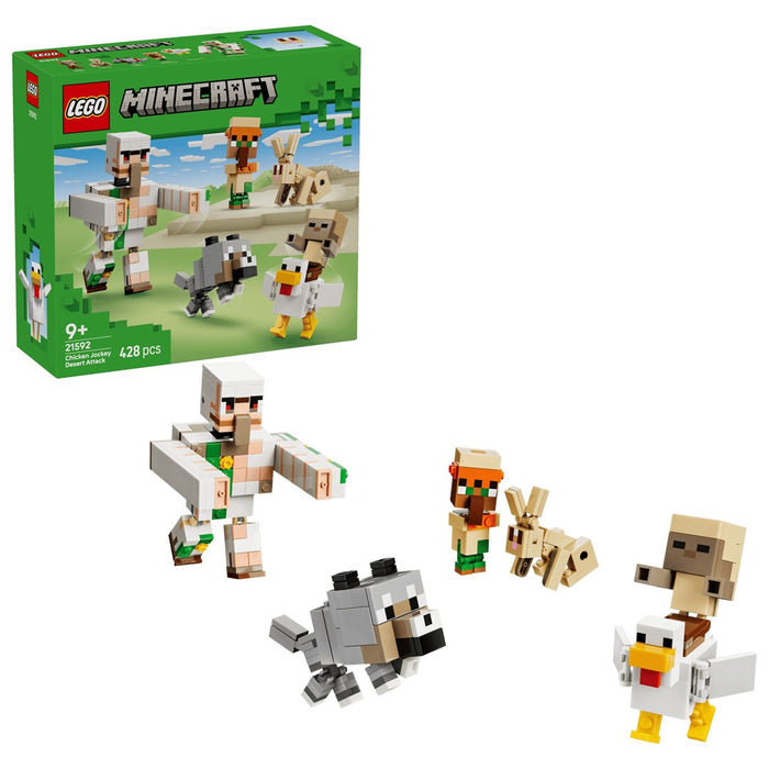 LEGO MINECRAFT 21592 Атака на пилешки жокей в пустинята