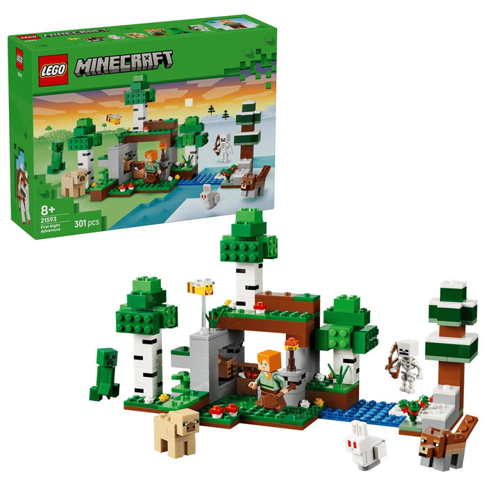 LEGO MINECRAFT 21593 Приключение в първата нощ