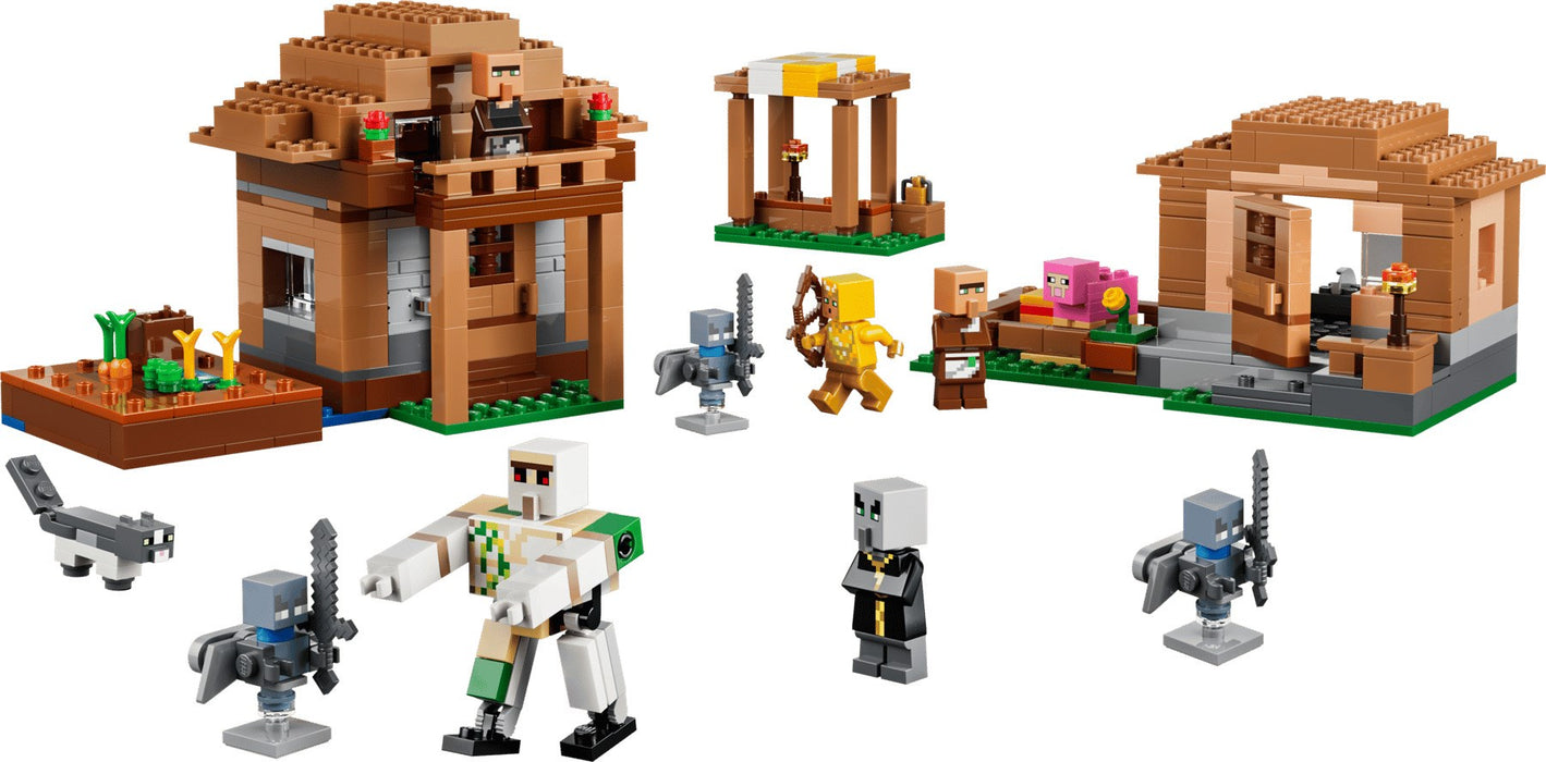 LEGO MINECRAFT 21596 Атака на село Евокър