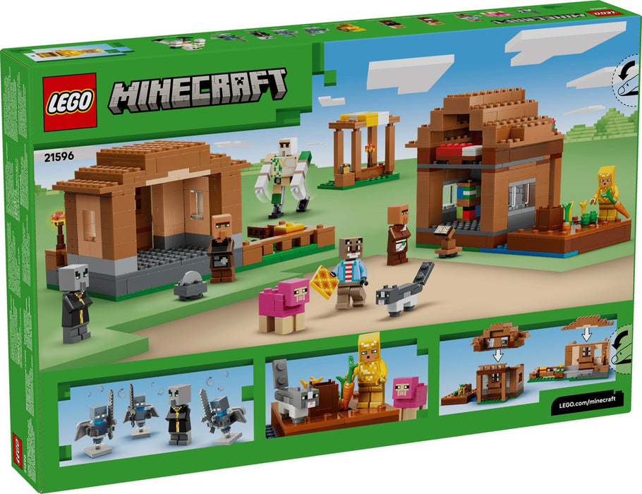LEGO MINECRAFT 21596 Атака на село Евокър