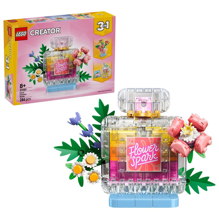 LEGO CREATOR 3 в 1 31383 Флорална декорация - Бутилка за парфюм