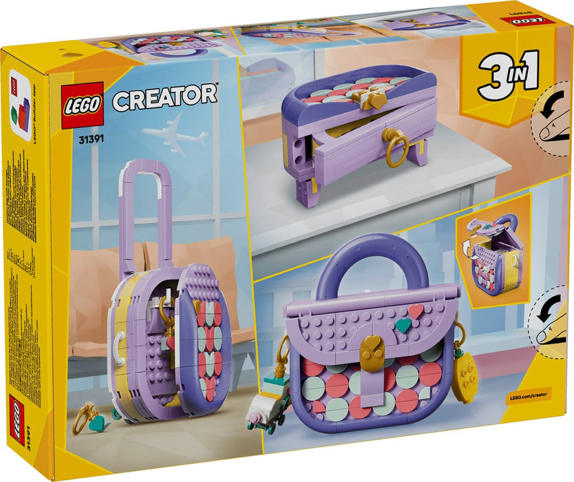 LEGO CREATOR 3 в 1 31391 Чанта за арт мода с място за съхранение