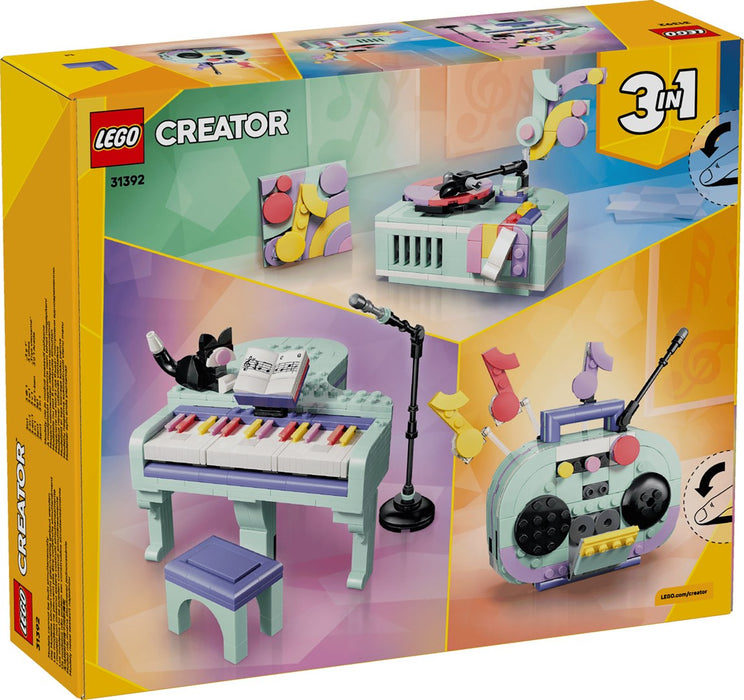 LEGO CREATOR 3 в 1 31392 Музикална декорация Пиано с котка