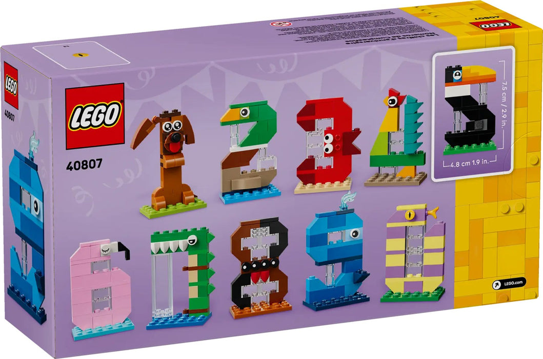 LEGO 40807 Числа за рожден ден