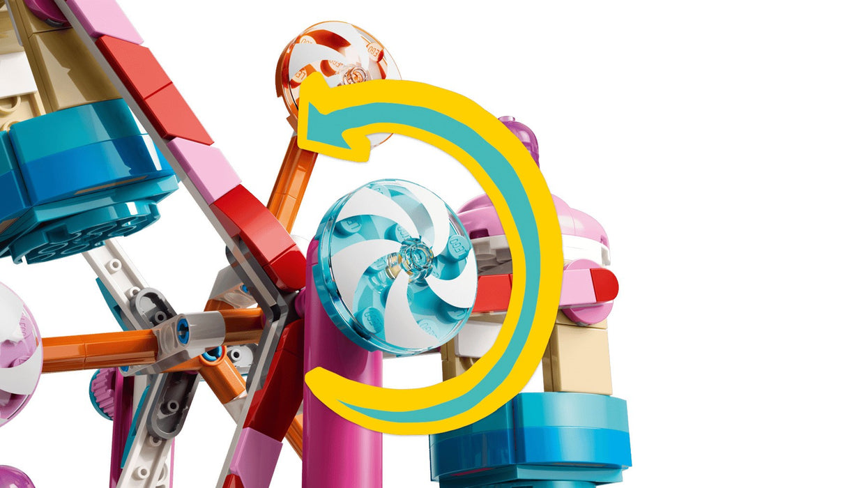 LEGO FRIENDS 42700 Виенско колело с бонбони и мъфини