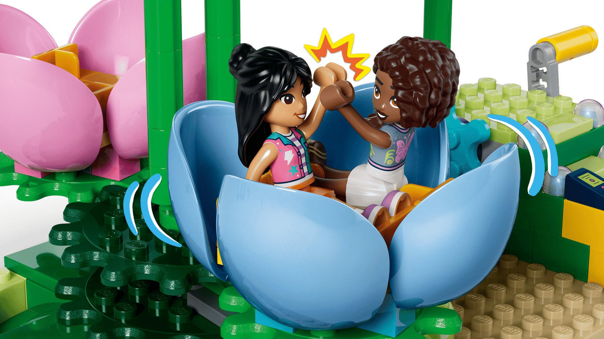 LEGO FRIENDS 42702 - Въртящо се цвете и фея - Въртележка с чаена чаша