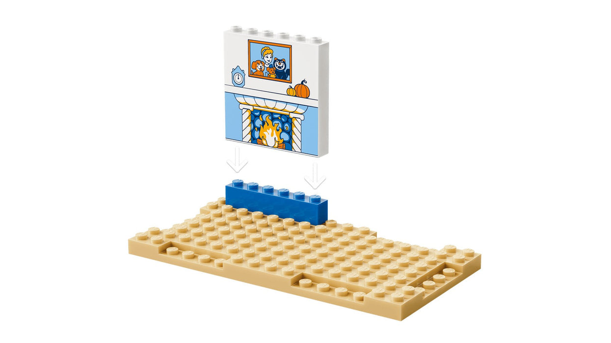 LEGO DISNEY 43283 Замъкът на Пепеляшка - Приятели на животните