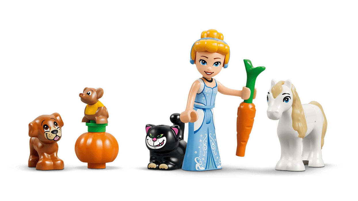 LEGO DISNEY 43283 Замъкът на Пепеляшка - Приятели на животните