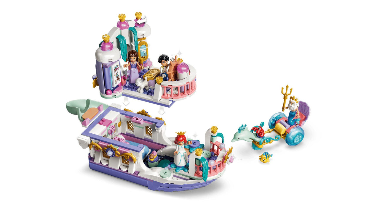 LEGO DISNEY 43299 Кралската сватбена лодка на Ариел