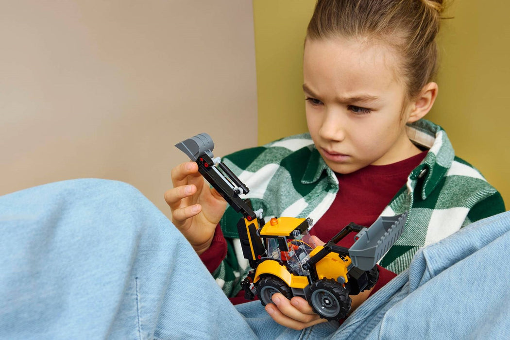 LEGO CITY 60480 Жълт багер-товарач