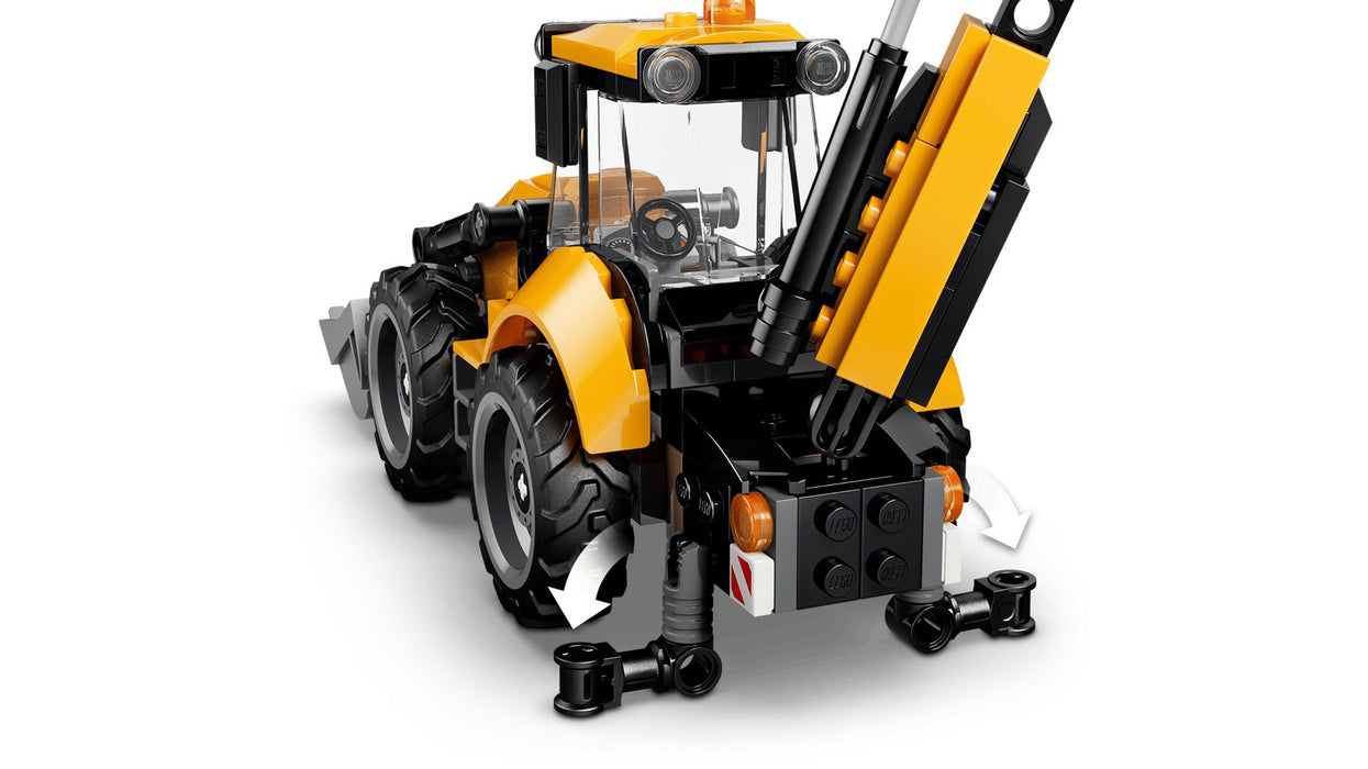 LEGO CITY 60480 Жълт багер-товарач