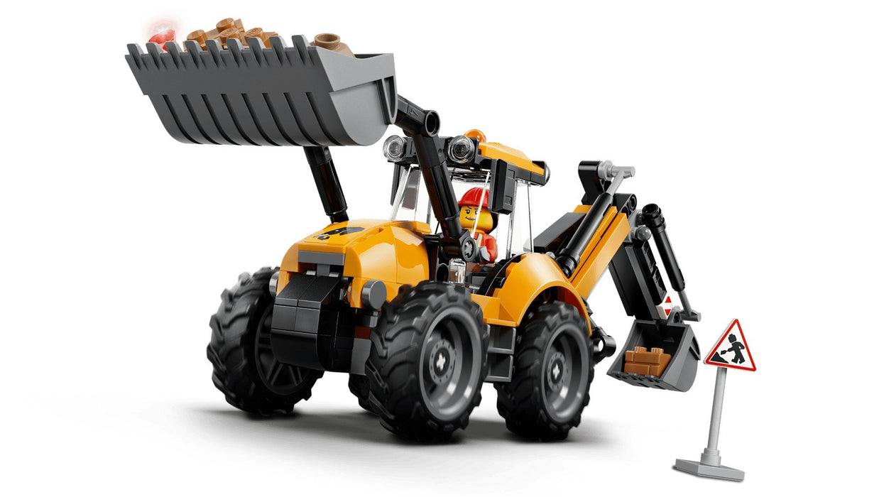 LEGO CITY 60480 Жълт багер-товарач
