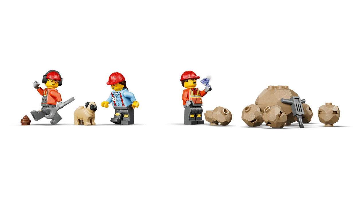 LEGO CITY 60494 Самосвал и челен товарач