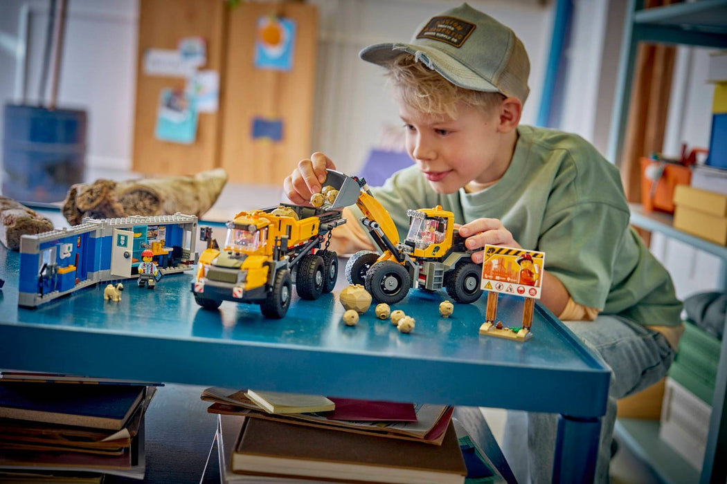 LEGO CITY 60494 Самосвал и челен товарач