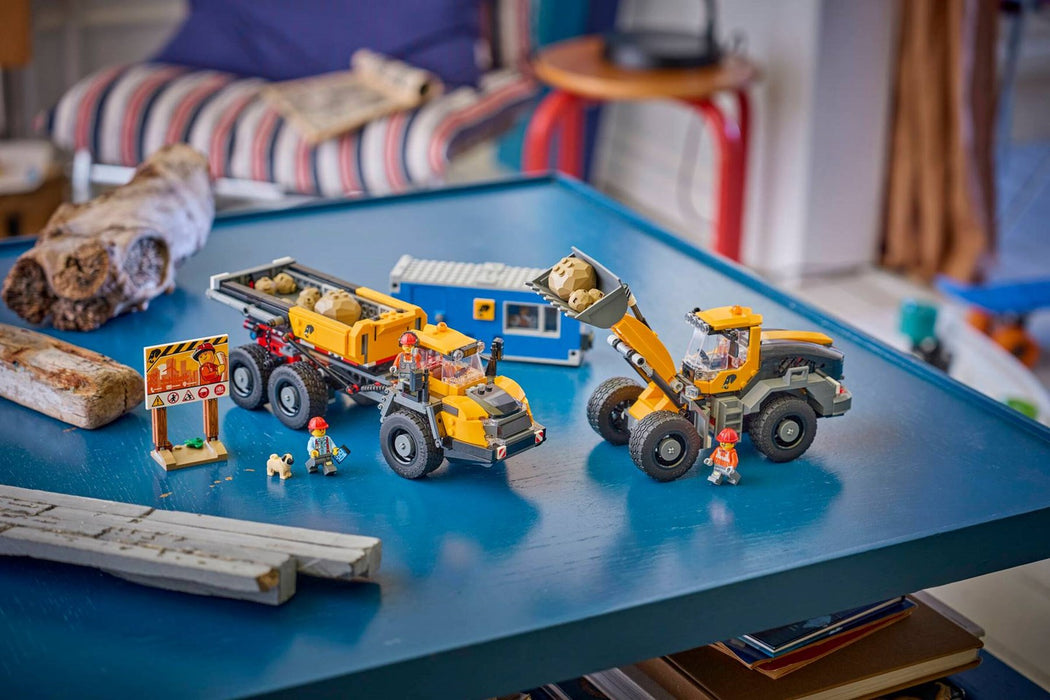 LEGO CITY 60494 Самосвал и челен товарач
