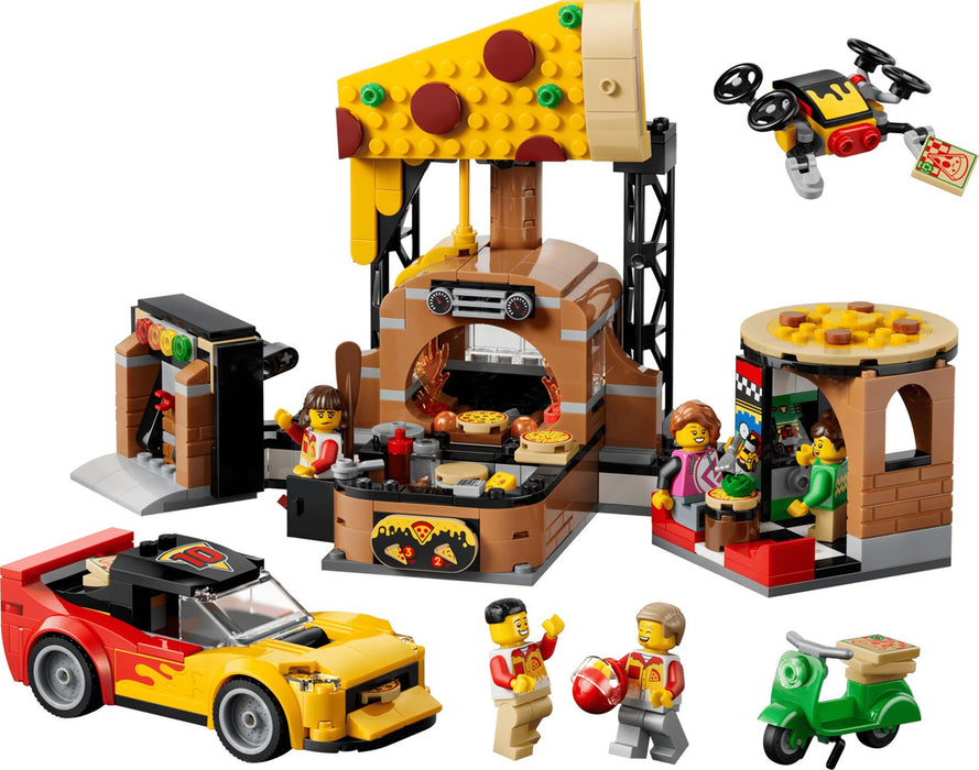 LEGO CITY 60496 Доставка на пица с превозни средства