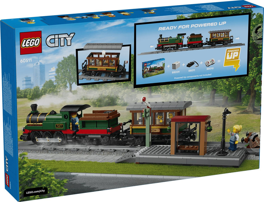 LEGO CITY 60511 Винтидж парен влак