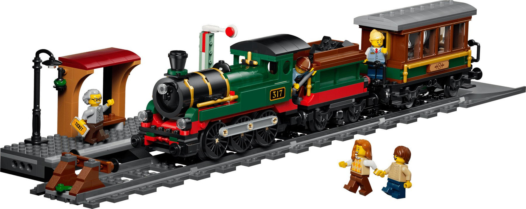 LEGO CITY 60511 Винтидж парен влак