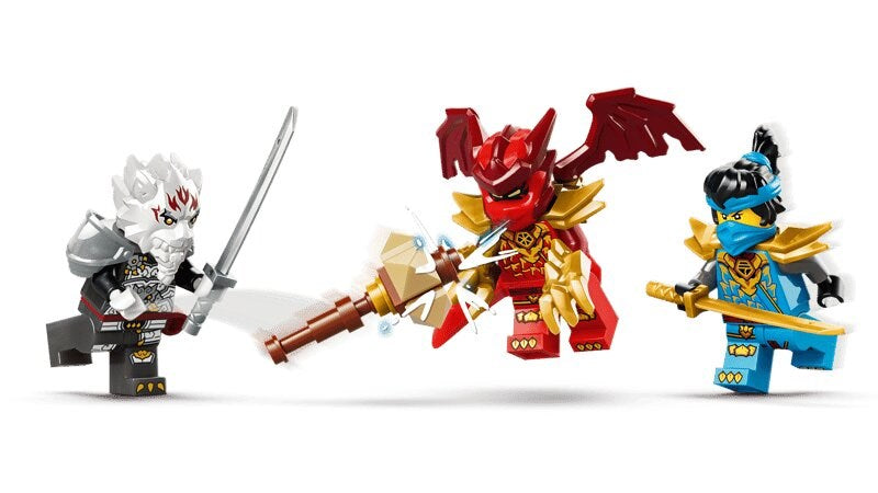 LEGO Ninjago 71863 - Зилвар и драконовият звяр Гримтак