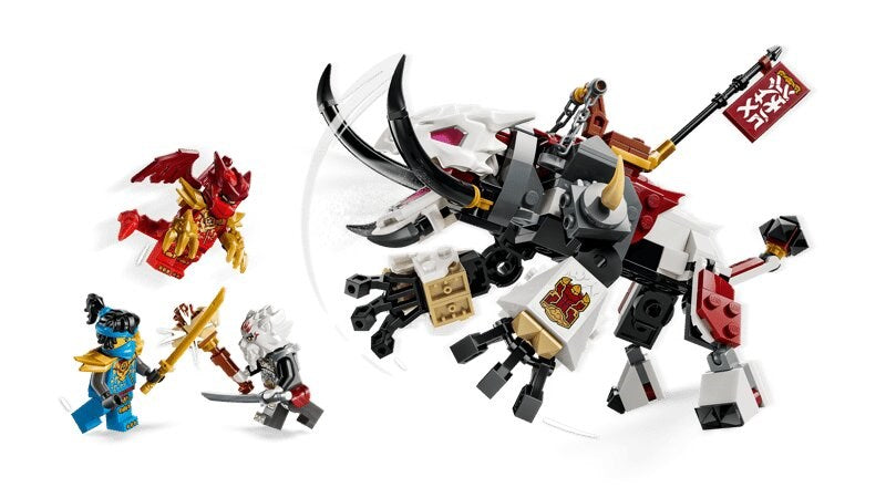 LEGO Ninjago 71863 - Зилвар и драконовият звяр Гримтак