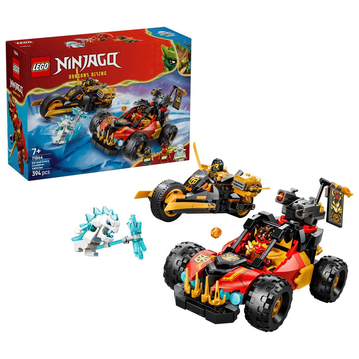 LEGO NINJAGO 71864 Комбайнерските превозни средства на Кай и Коул