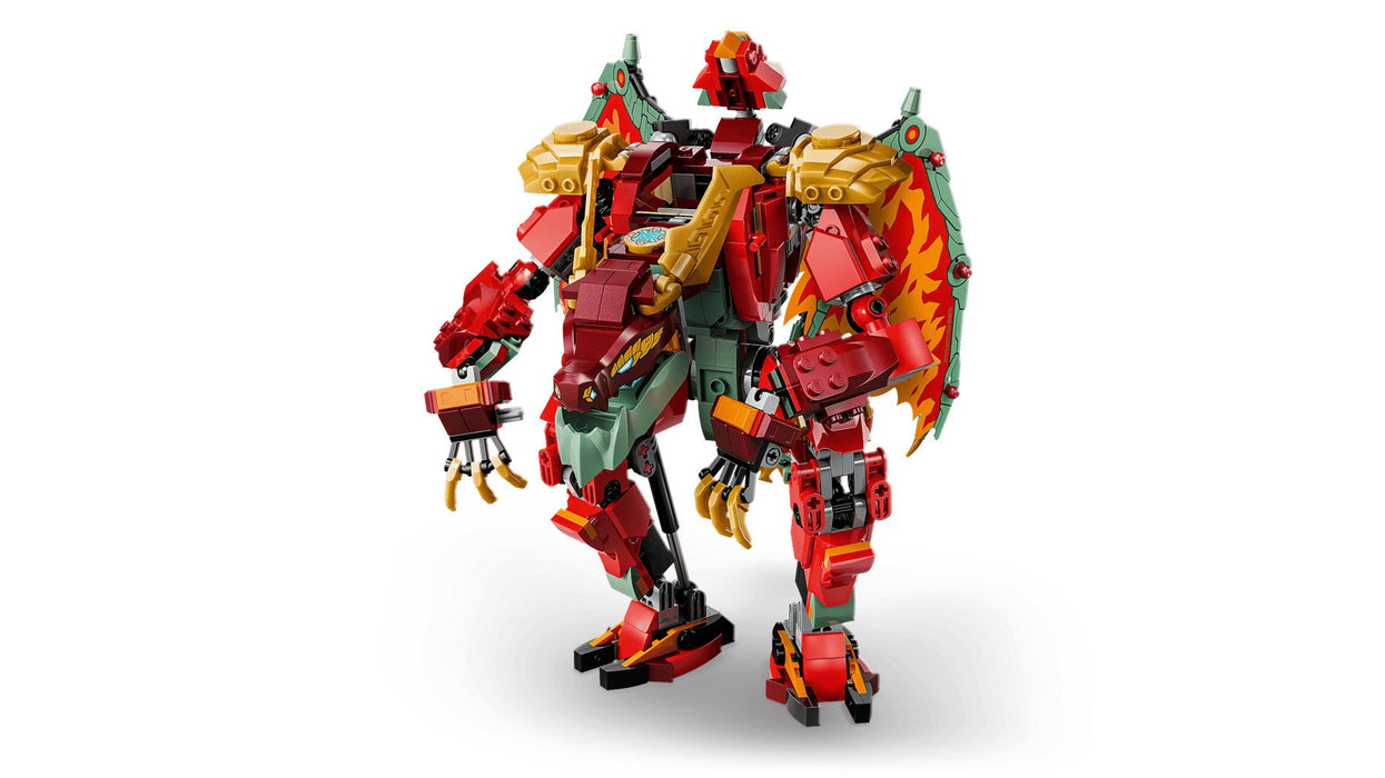 LEGO NINJAGO 71868 Трансформиращият се драконов робот на Уайлдфайър
