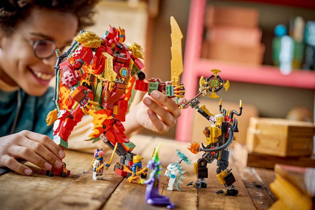 LEGO NINJAGO 71868 Трансформиращият се драконов робот на Уайлдфайър
