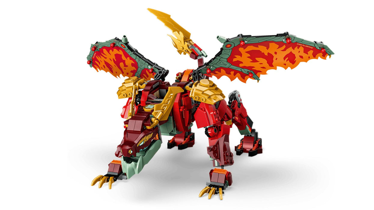 LEGO NINJAGO 71868 Трансформиращият се драконов робот на Уайлдфайър