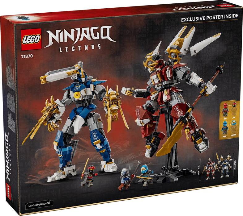 LEGO NINJAGO 71870 Роботите-близнаци титани