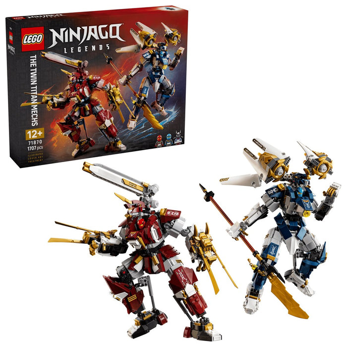 LEGO NINJAGO 71870 Роботите-близнаци титани
