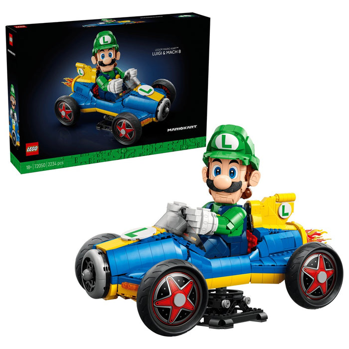 LEGO SUPER MARIO 72050 Mario Kart - Луиджи и Mach 8
