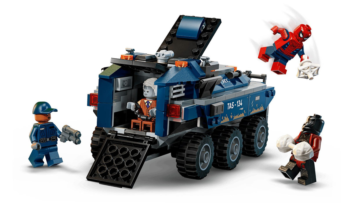 LEGO Marvel Super Heroes 76349 - Посциг Spider-Mana z więźniarką