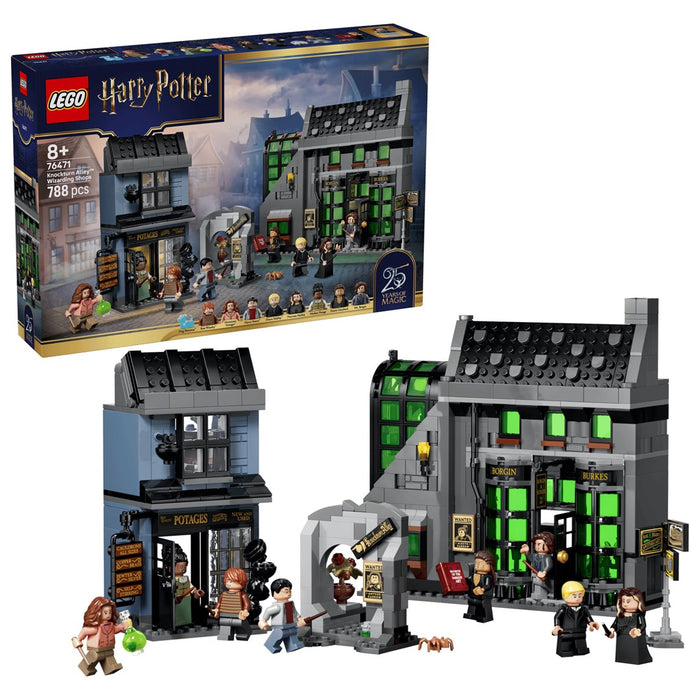 LEGO HARRY POTTER 76471 Магазини за магьосници в уличката Knockturn Alley