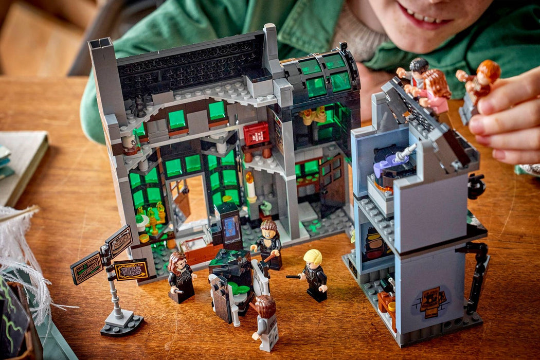 LEGO HARRY POTTER 76471 Магазини за магьосници в уличката Knockturn Alley