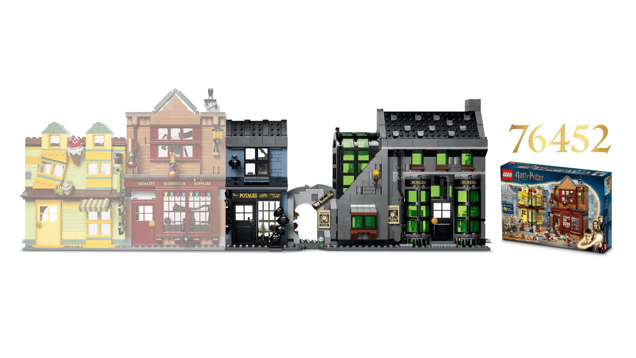LEGO HARRY POTTER 76471 Магазини за магьосници в уличката Knockturn Alley