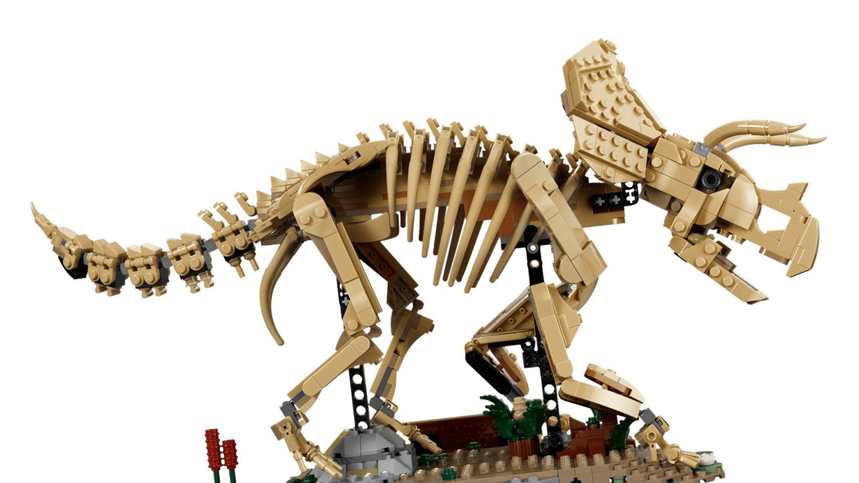 LEGO Джурасик свят 77985 Фосили на динозавър: Трицератопс