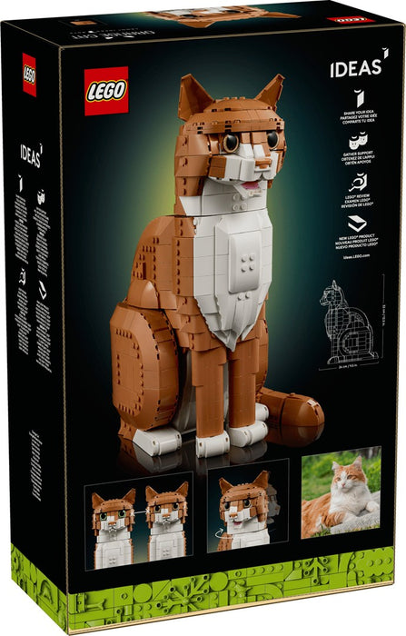 LEGO IDEAS 21376 Оранжева котка