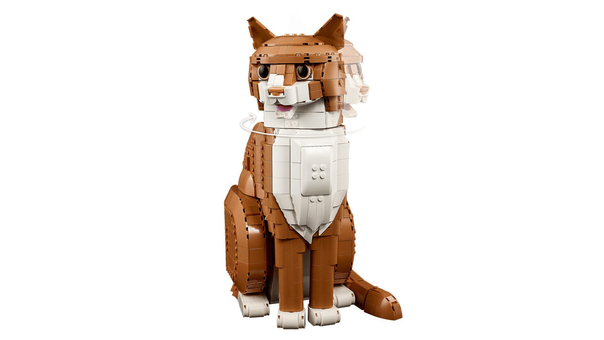 LEGO IDEAS 21376 Оранжева котка