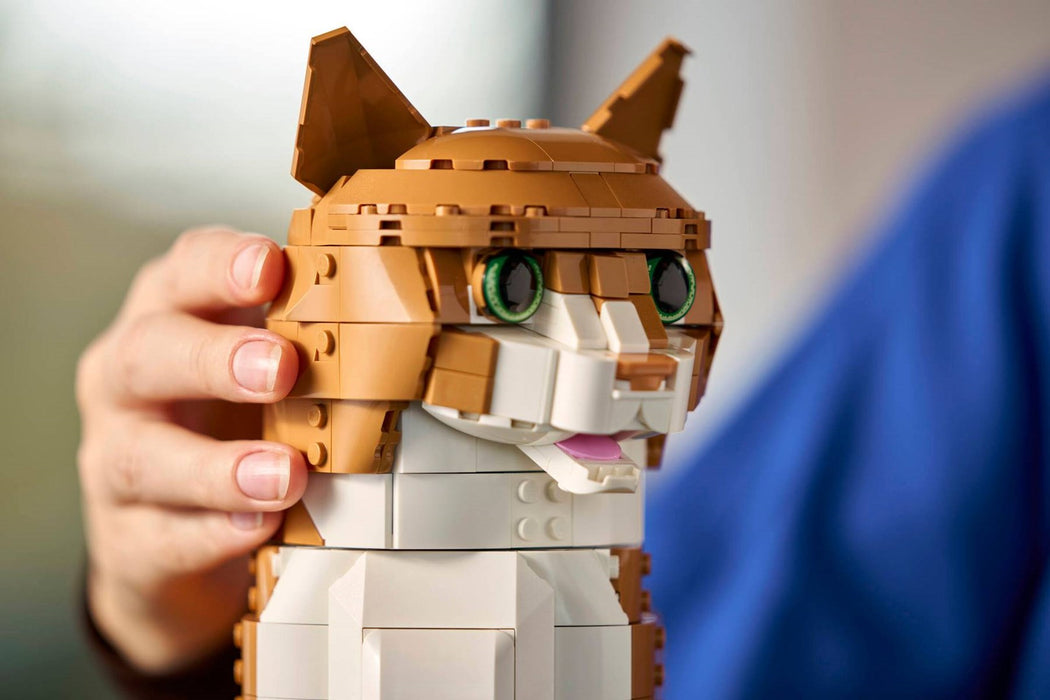 LEGO IDEAS 21376 Оранжева котка