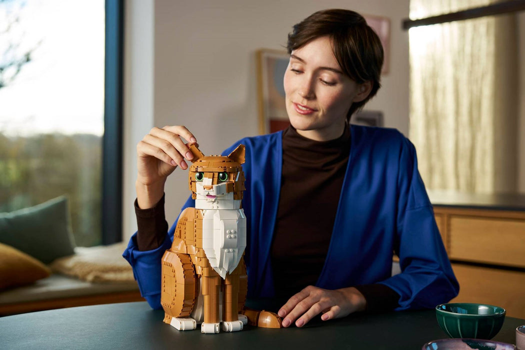 LEGO IDEAS 21376 Оранжева котка